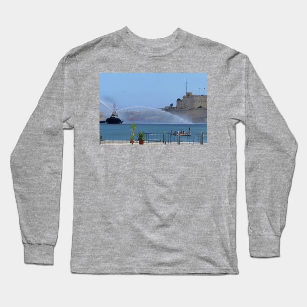 Fregatina and Waterboat Long Sleeve T-Shirt by tomg